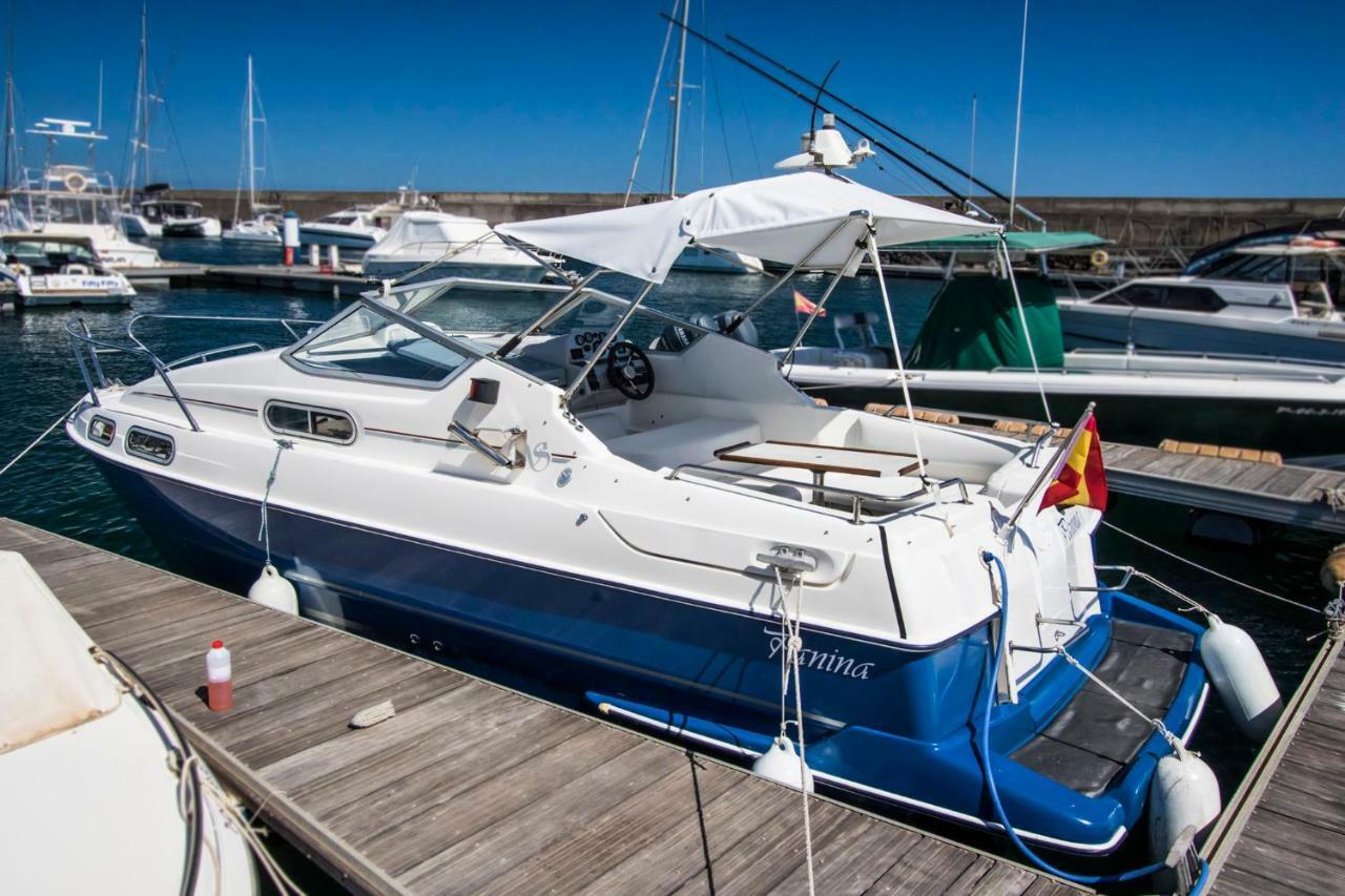 Cozy Boat To Unwind By The Ocean Hotel Puerto Calero Buitenkant foto